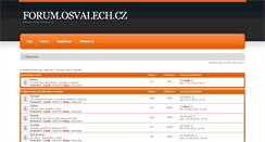 Desktop Screenshot of forum.osvalech.cz